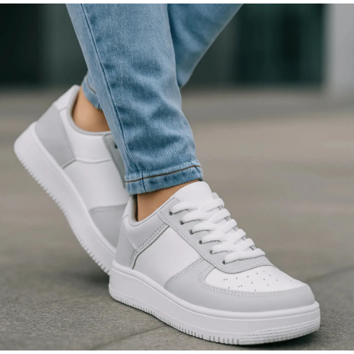 Tenis Masculino Feminino Unissex Moda Blogueira Couro Costurado 34 Ao 43