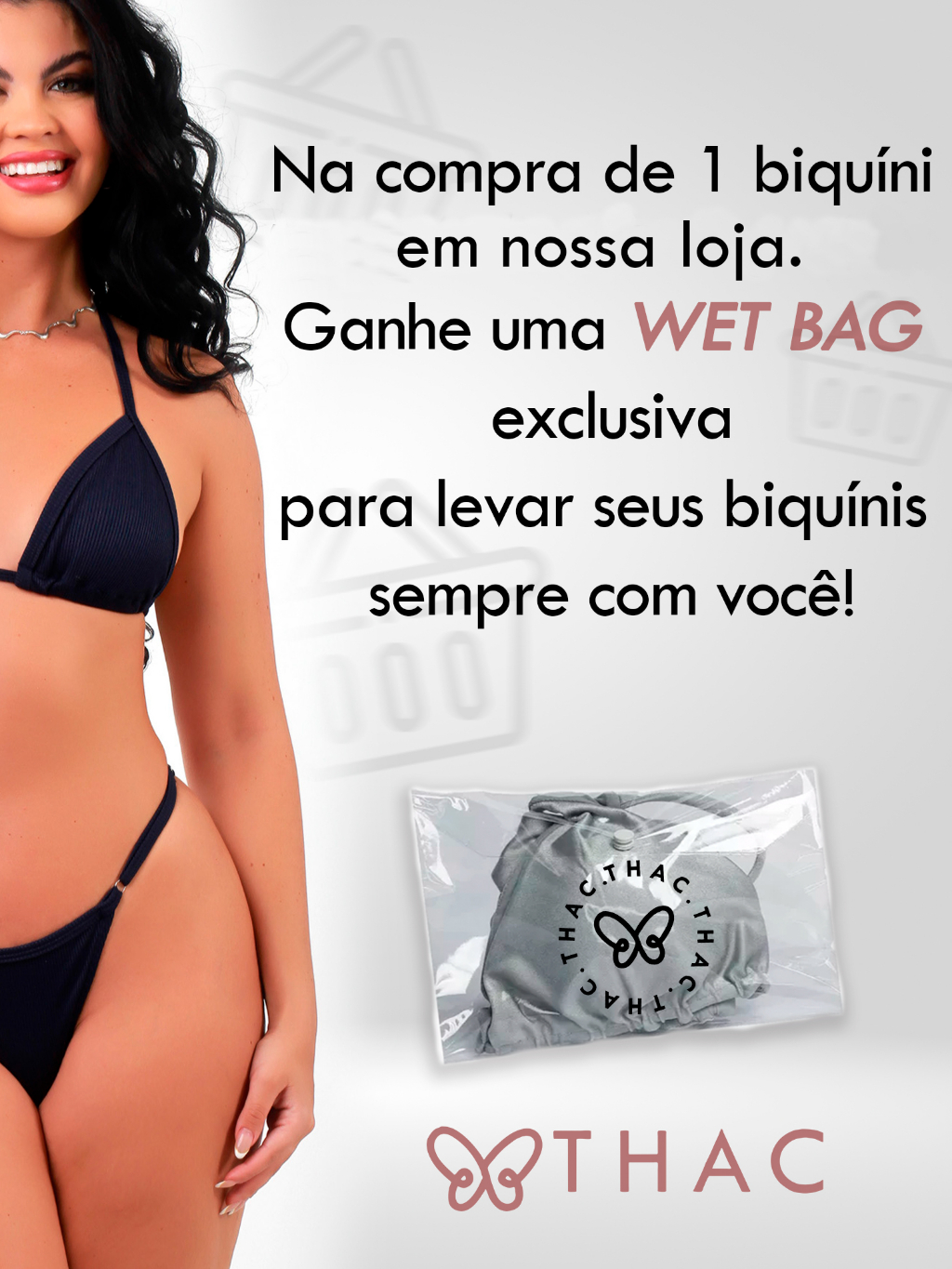Biquíni de fita Suplex Premium tendência moda verão